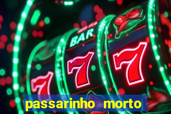 passarinho morto significado espiritual